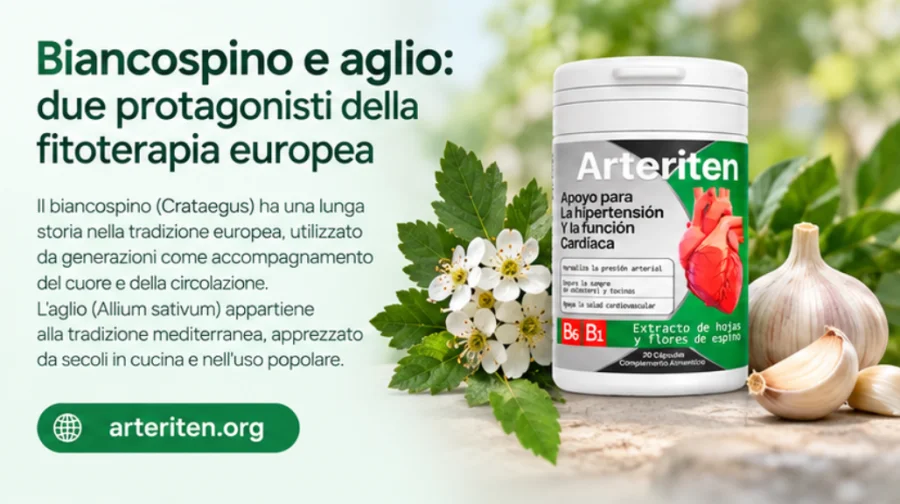 Weißdorn und Knoblauch, zwei Pflanzen der europäischen Phytotherapie in {{OFFER_NAME}}